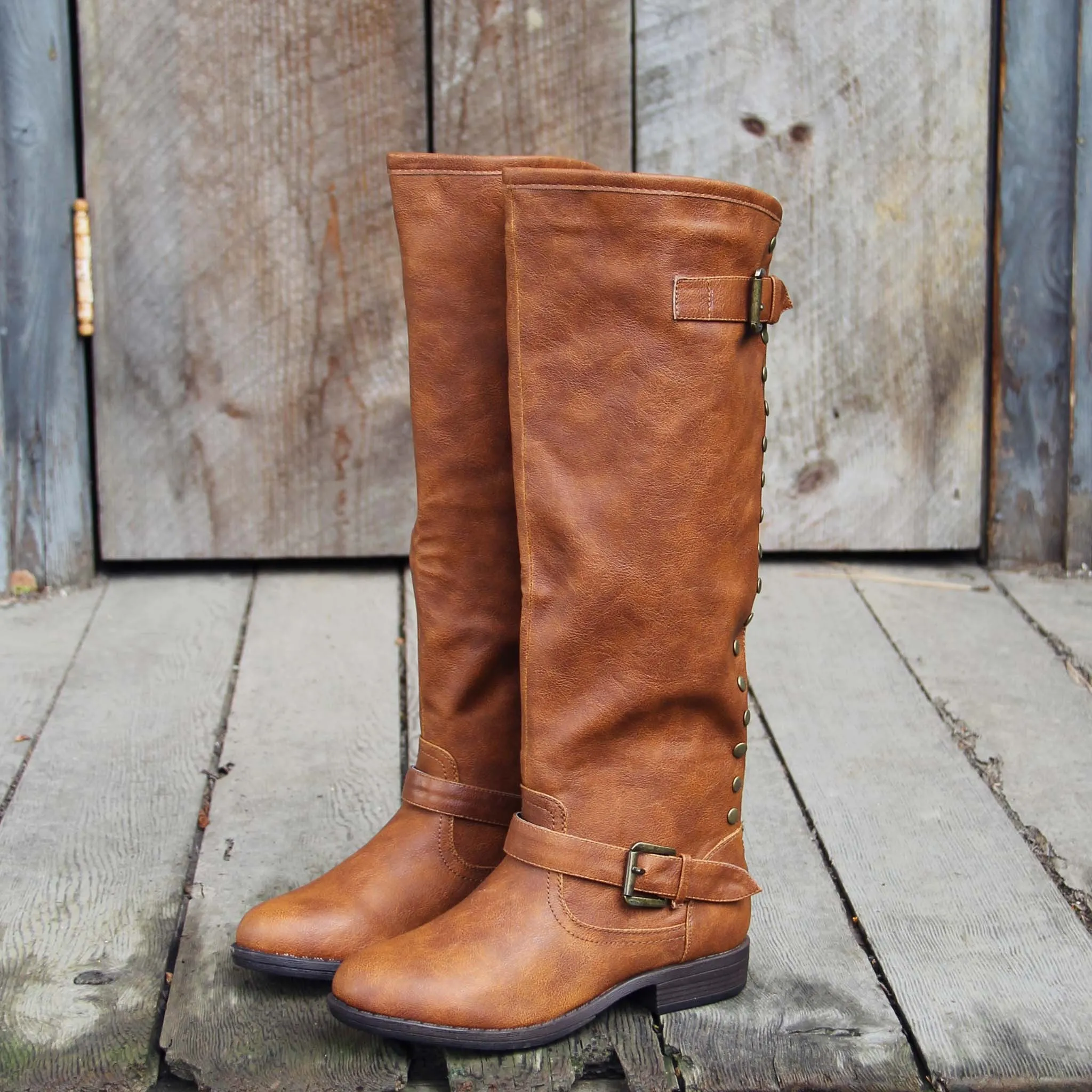 The Freestone Boots in Oak