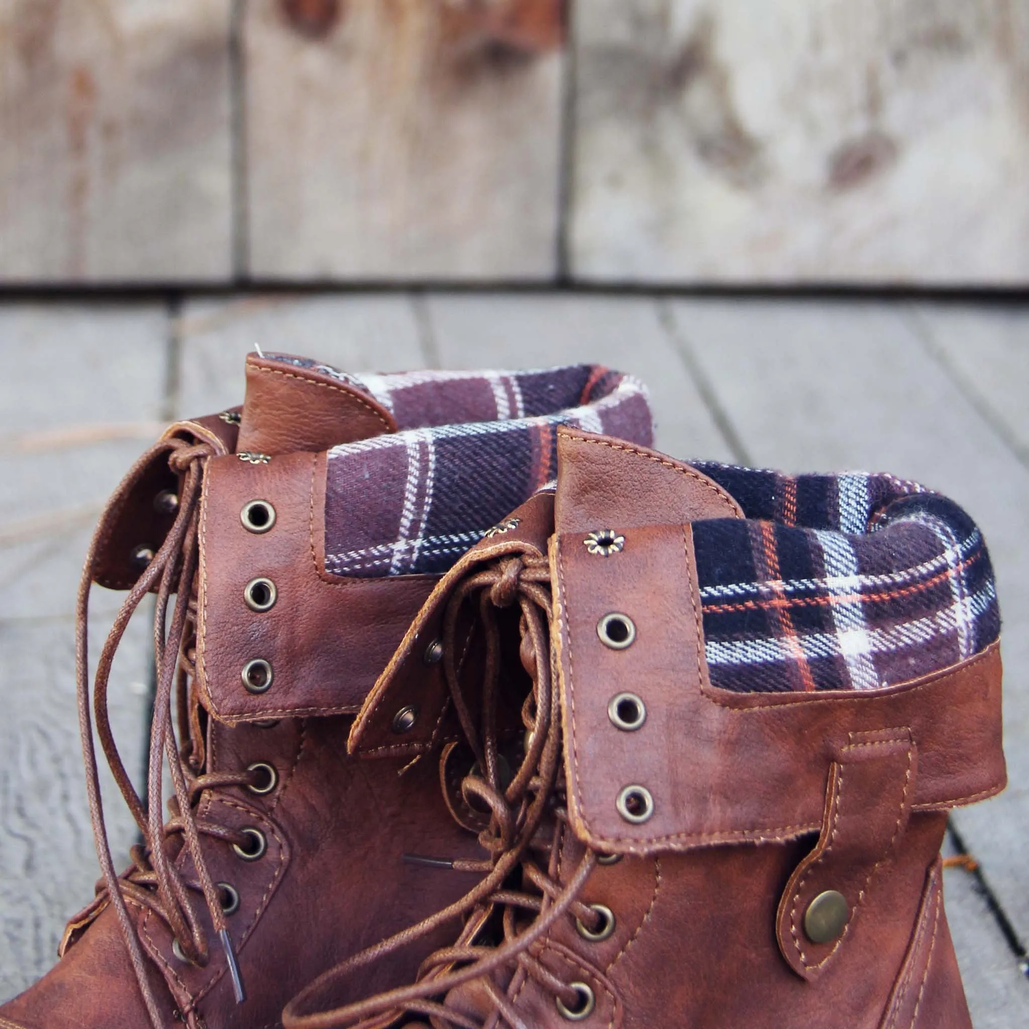 The Lodge Boots in Cognac