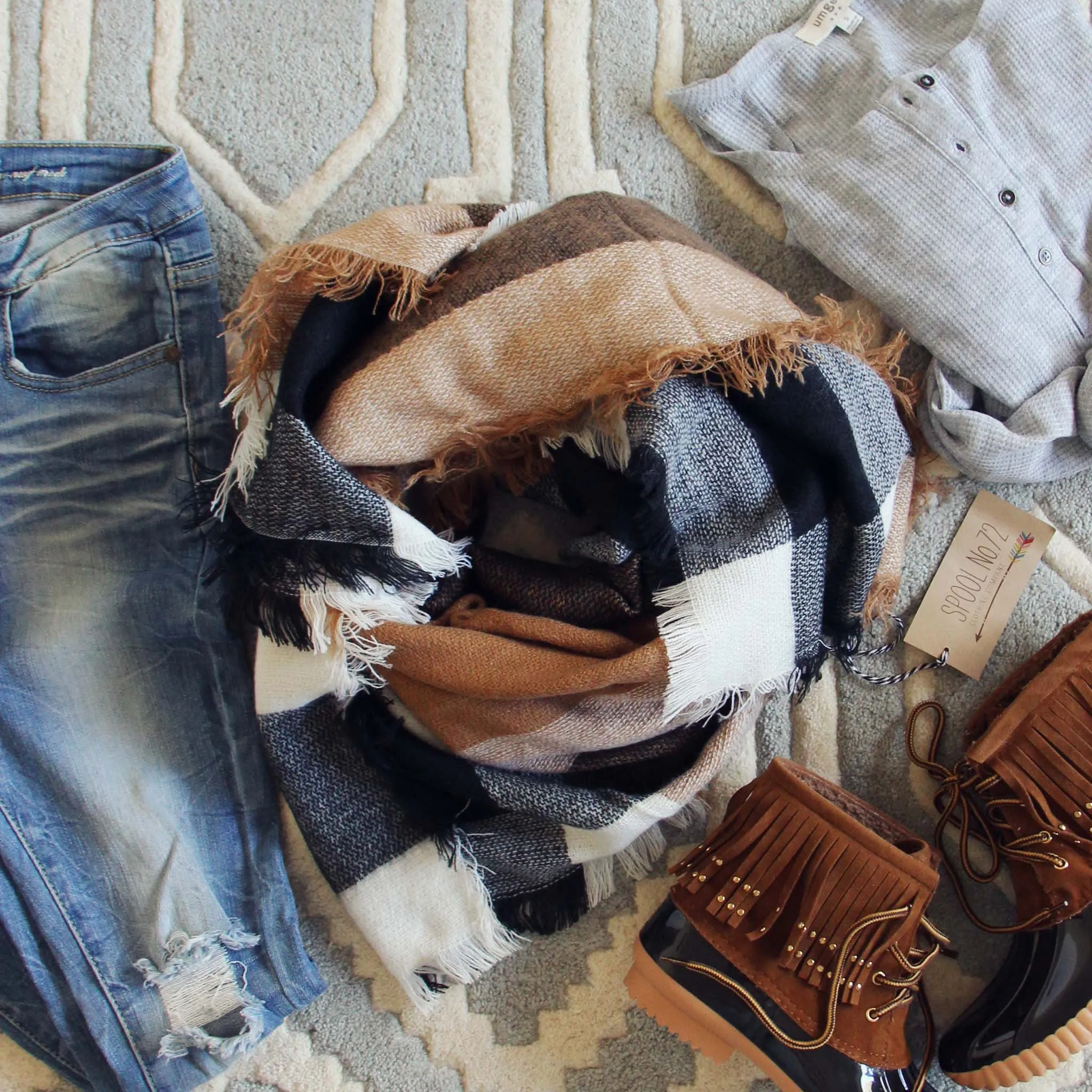 Timber Smoke Scarf