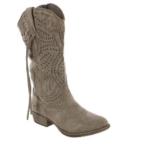 Very G Women's Rusty Western Boot - Taupe VGTB0042