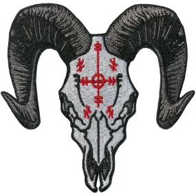 Voodoo Goat Skull Patch