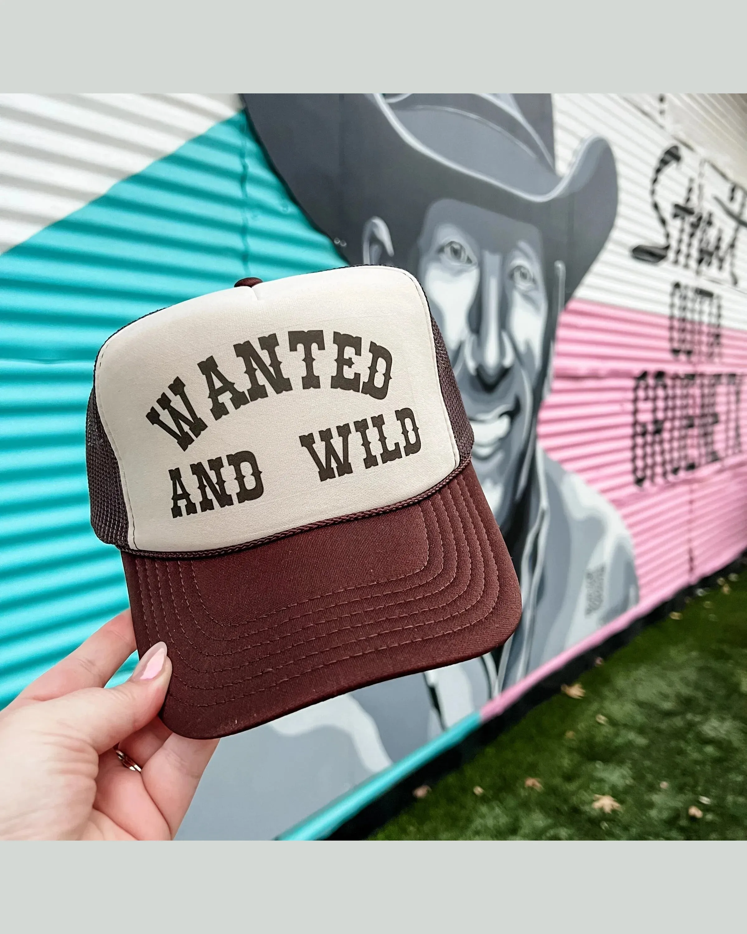 Wanted And Wild Trucker Cap