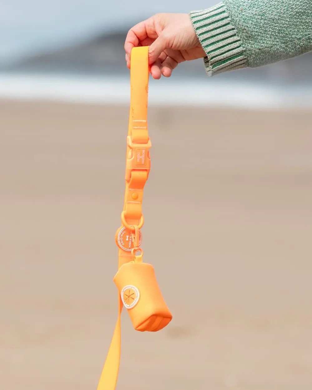 Waste Poop Bag Holder - Orange