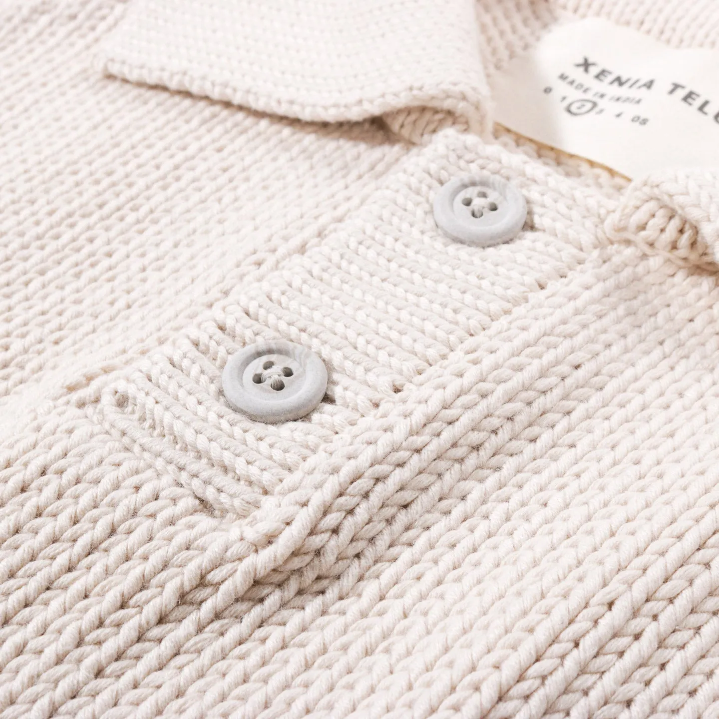 XENIA TELUNTS SUMMER KNIT UNDYED